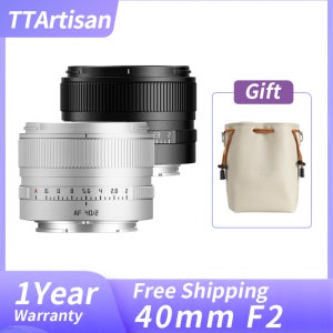 TTARTISAN AF 40mm F2Sony A7iii A7iv Fx30 Nikon Z5 ZF Z6ii 카메라용 자동 초점 풀 프레임 프라임 렌즈