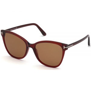 [톰 포드] ANI Brown Cat Eye Ladies Sunglasses
