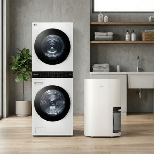 LG 트롬 오브제컬렉션 워시타워 + LG 휘센 제습기(W2421WAMR + DQ214MEGA)