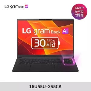LG전자 LG 그램 16 16U55U-GS5CK 그램북 AMD Ryzen AI 5 430 16GB 256GB 윈도우11