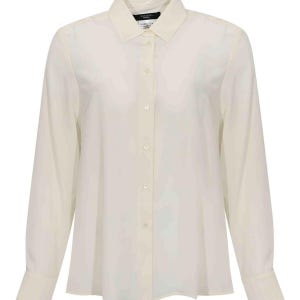 위켄드 막스마라 26SS 막스마라 Wkdcurvone 셔츠 In 실크 Crepe De Chine 26151111216E15