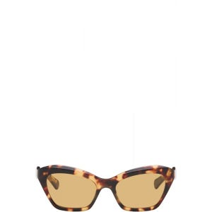 [발렌티노] Brown Cat-Eye Acetate Sunglasses 262476F005011