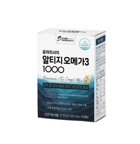 rTG 오메가3 1000 제품 이미지
