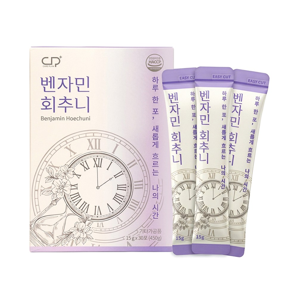 케어플랜 벤자민 회추니 15g x 30포, 1개