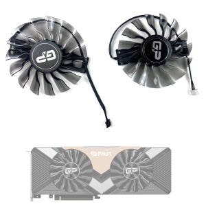 PALIT GeForce RTX2080Ti 11GB GamingPro OC 그래픽 카드 교체 팬용 새 냉각 팬 87mm 4핀 RTX2080TI GPU 팬