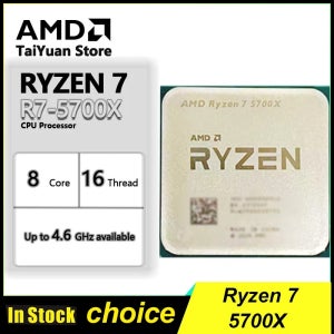 AMD Ryzen 7 5700X R7 5700X 8코어 16스레드 4.6GHz 언락 AM4 소켓 데스크탑 게이밍 CPU (패키지 미포함)