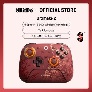 TMR 조이스틱, 모션 컨트롤을 갖춘 PC 및 Android용 8BitDo Ultimate 2 무선 게임 컨트롤러 - WUCHANG: Fallen Feathers