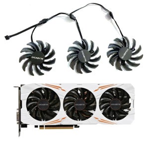 기가바이트 GTX 1080 TI GTX 1070 G1 Aorus GTX 1060 1060 GTX 980 75mm T128010SU GPU 팬 PLD08010S12HH