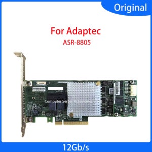 ASR-8805 PCI-E 3.0 2277500-R SAS/SATA/SSD RAID 12Gb/s 컨트롤러 카드 (Adaptec Controladora Raid 0 1 5 6 10용