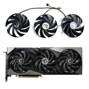 MSI GeForce RTX 4060 4060TI 4070 4070TI Super 16G Gaming x Slim 용 새 원본 87MM 4PIN PLD09210B12HH RTX 4