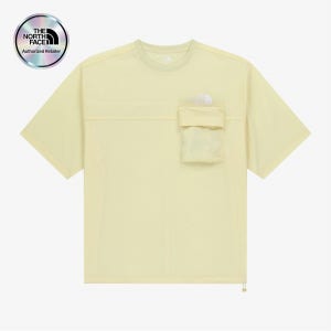 [롯데백화점] 노스페이스 아이라 포켓 반팔 라운드티 NT7UR18L_CUS LE1219529959