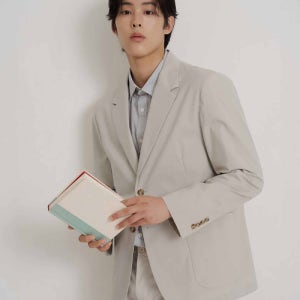[빈폴 멘] 경량 도비 스트레치 재킷  라이트 그레이 BC5311O112