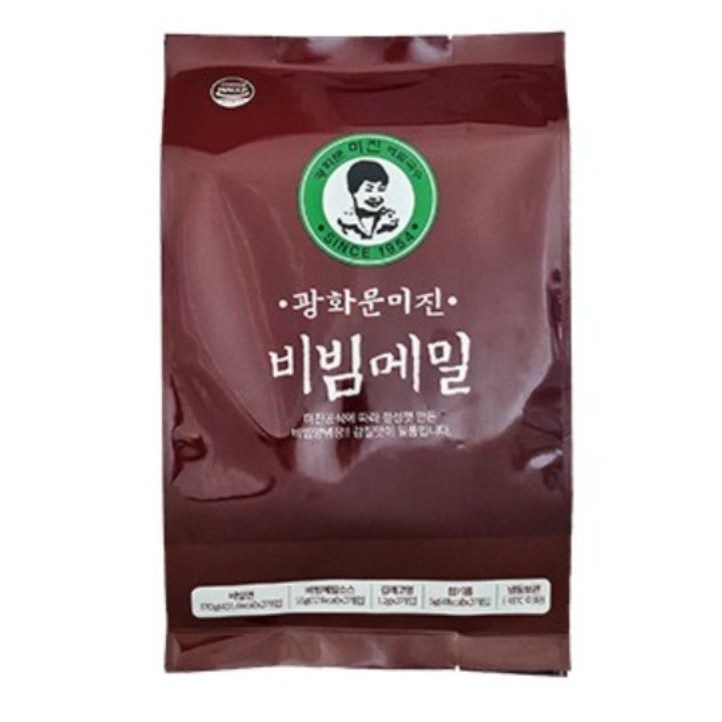 광화문 미진 비빔메밀 성분 분석