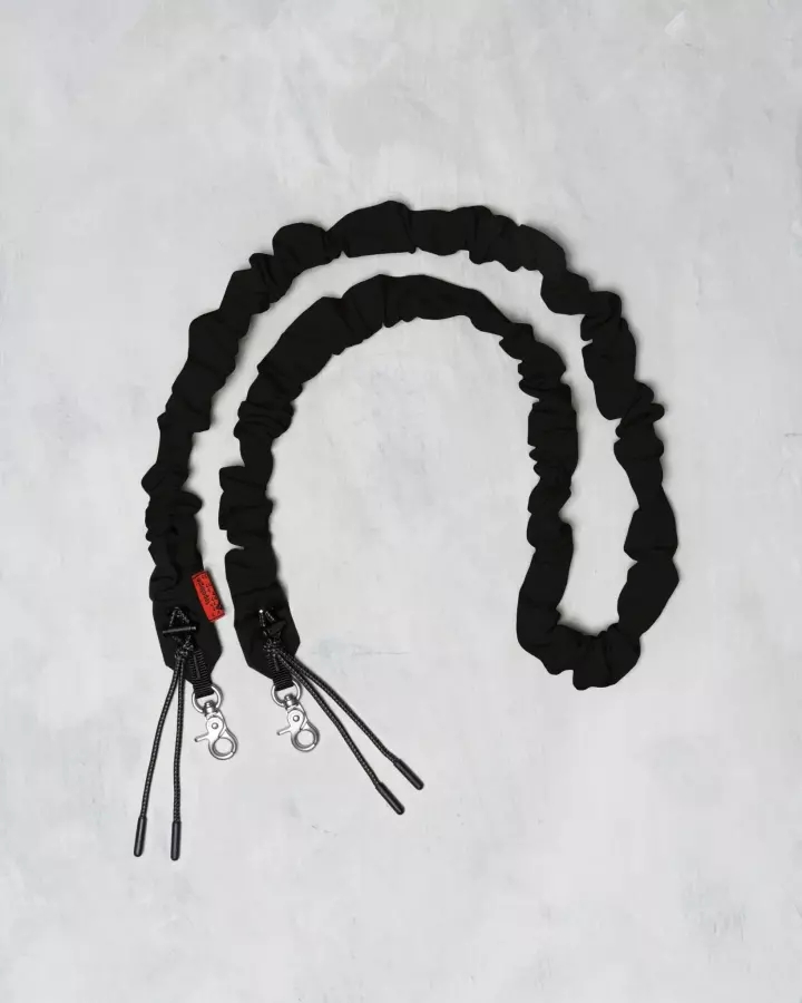 [토폴레지] Topologie Wares Straps Bungee Strap Black Tech sateen [관부가세포함]