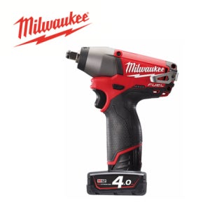 [밀워키] 충전임팩렌치12V(브러쉬리스) M12CIW12-402C 리튬 12V 4.0Ah 1,200~2,650rpm 23/158Nm 1.3kg
