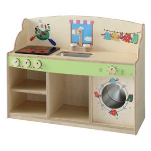 자작합판소꿉놀이/그린시리즈/영유아용/씽크대