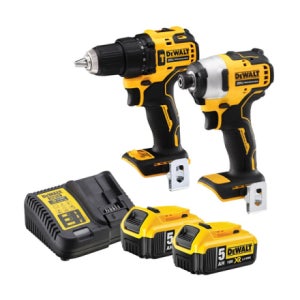 [디월트] 20V 충전 콤보세트 DCK2062P2 (DCD709N+DCF809N+5.0Ah 2개)