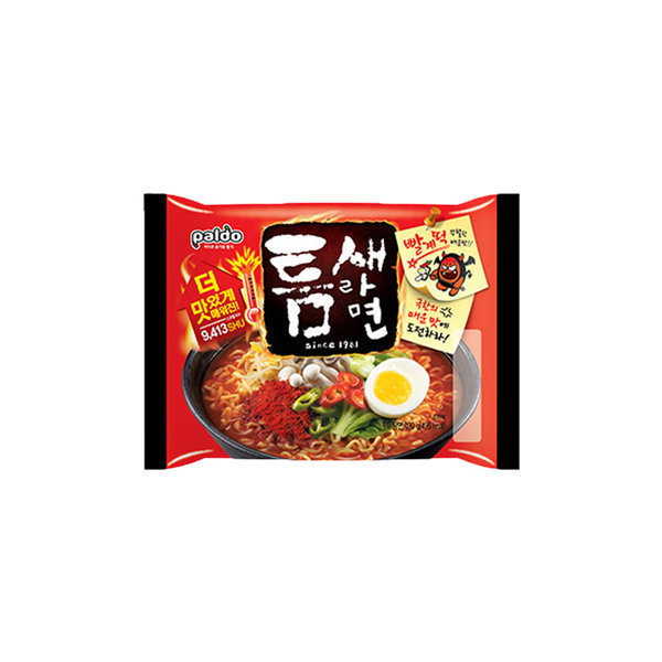 틈새라면 빨개면