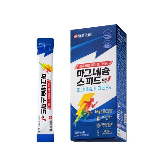 일양약품 <b>마그네슘</b> 스피드액 20g x 14포, 2개
