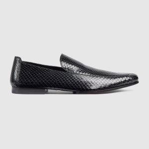 [구찌] GUCCI 자코모 남성 파이톤 로퍼