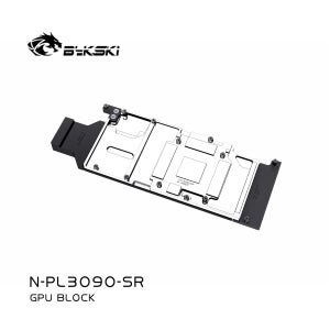 Bykski N-PL3090-SR GPU 워터 블록 (조텍 / 펠라딘 RTX 3080 / 엔비디아 RTX 3090 블로워 버전 비디오 카드 / 고밀도 수로용)