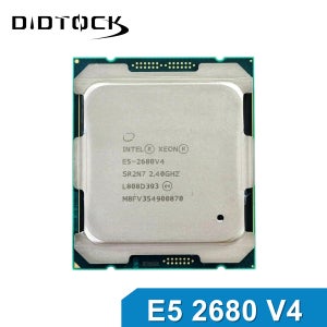 인텔 제온 E5 2680 V4 프로세서 2.4GHz 14코어 120W LGA 2011-3 2680V4 CPU