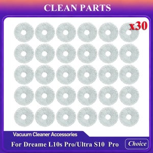 Dreame Bot L10s Pro L10s Ultra S10 / S10 Pro 용 걸레 천 Xiaomi Mijia Omni Roboter X10 + 진공 청소기 액세서리