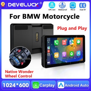 BMW 오토바이 GPS 네비게이션용 5인치 화면 무선 CarPlay&Auto BMW R1200GS R1250GS F800 F900 S1000XR용 원더 휠용
