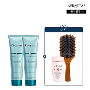 케라스타즈 듀오 세트 시몽 테르미크 노워시 트리트먼트 150ml(+우든 패들 브러쉬+제네시스 샴푸 30ml)