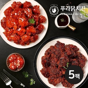 [푸라닭] 순살강정 2종 5팩