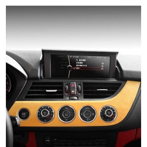 BMW Z4 E89 2009-16 ABS 알칸타라 중앙 제어 대시 보드 패널 장식 보호 프레임