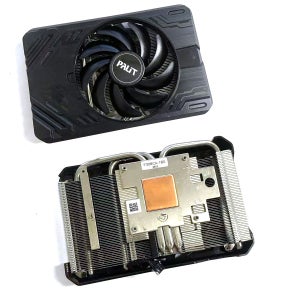PALIT GeForce RTX 4060 Ti StormX 8GB 그래픽 카드 교체용 히트싱크용 오리지널 GPU 쿨러 TH9513S2H-PAA03