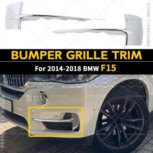2014-2018 BMW X5 35i 35ix 35dx 40ex 50ix F15 크롬 앞 범퍼 그릴 트림 51117325395 51117325396