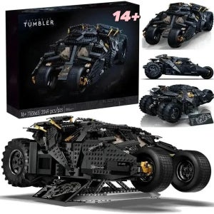 새로운 도착 2049PCS 76240 76023 83663 텀블러 블랙 스포츠카 빌딩 블록 벽돌 장난감 생일 크리스마스 선물
