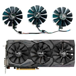 ASUS GeForce GTX1070 1070ti 1080 1080ti ROG STRIX 그래픽 카드 교체 팬 T129215SU/T129215SM의 새로운 기능
