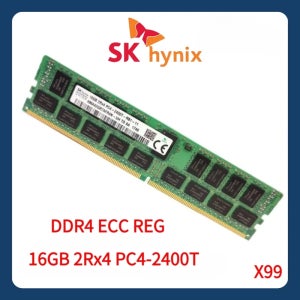 SK 하이닉스 16GB 2Rx4 2400T DDR4 2400MHz ECC REG RDIMM 2RX4 RAM 16G 서버 메모리 X99 사용 가능