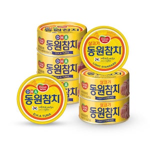 DHA 참치 250g 10캔 + 라이트스탠다드 250g 4캔