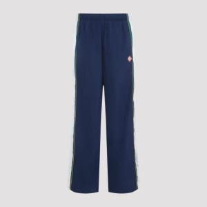 카사블랑카 네이비 그린 화이트 옐로우 스트레이트 팬츠 MPF26TR45801 NAVY GREEN WHITE YELLOW 26FW 트레이닝 조거 156798811