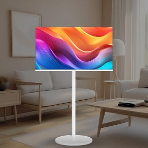 [와이드뷰] 와이드무빙뷰 화이트에디션 삼탠바이미세트 101cm 40FHD (택1) (화이트101cm40FHD 스마트TV,스탠드 미포함(TV단품만 구매))