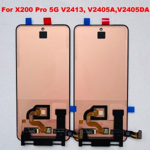 비보 X200 프로 미니 LCD X200s X200 울트라 5G 디스플레이 스크린 터치 패널 비보 X200 5G V2405A LCD 디스플레이용 정품 AMOLED