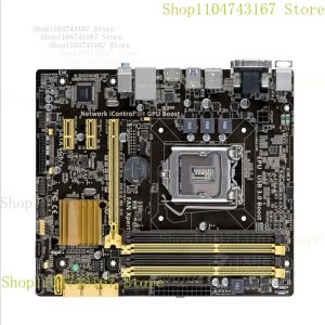 ASUS B85M-G 마더보드 LGA 1150 B85 DDR3 메인보드용 100% 완전 작동 테스트됨