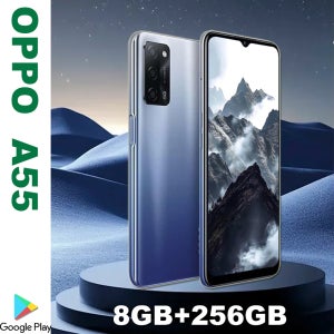 OPPO A55 5G 패션 스마트폰/듀얼 나노심 카드 6.5인치 LCD 물방울 노치 디스플레이 8GB+256GB/5000mAh