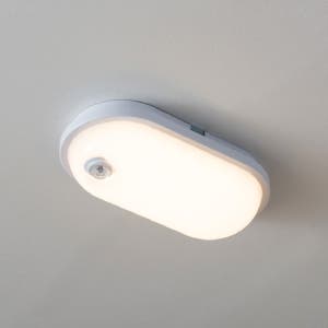 LED 벌크헤드 센서등 20W(타원)