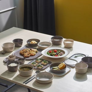 라씨에뜨 온반 4인 홈세트 (잿빛,모래빛)