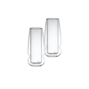 [까사무띠] 더블월 로지아 이중유리컵 200ml 2P