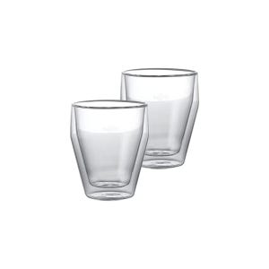 [까사무띠] 더블월 폴리고노 이중유리컵 250ml 2P