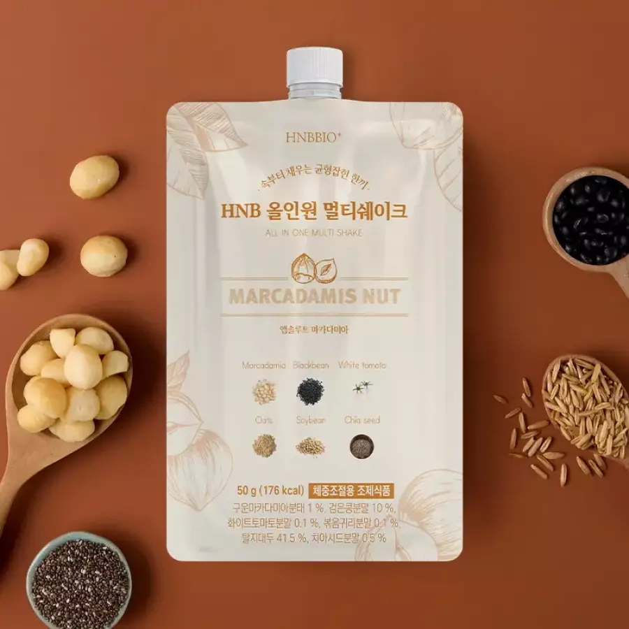 헬스앤뷰티 올인원 멀티쉐이크 마카다미 성분 분석
