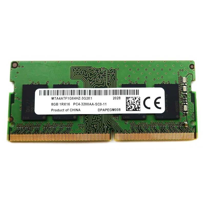 Micron Technology 마이크론 테크놀로지 8GB 3200MHz DDR4 SODIMM 메모리
