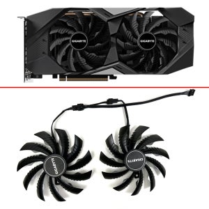 기가바이트 RTX2070 RTX 2060 슈퍼 2070 윈드 포스 GTX1660Ti GTX1650 GPU 그래픽 카드용 냉각 선풍기, PLD10010S12H 95mm 4 핀, 신제