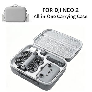DJI NEO 2 드론 리모컨 휴대용 보관 케이스 액세서리, DJI Neo 2 RC N3 숄더 파우치 박스용 여행용 정리 가방